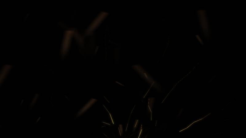 Spark overlay effect #2 — fire sparks